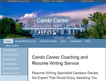 Tablet Screenshot of candocareer.com